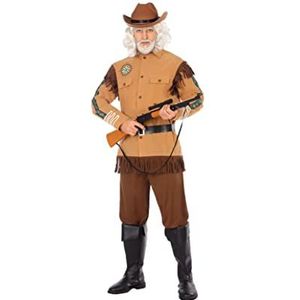 ATOSA 56510 Costume Explorer M-L, heren, bruin/beige