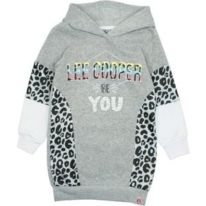 Lee Cooper Niña Casual jurk voor kinderen en meisjes, grijs., 14 Jaar