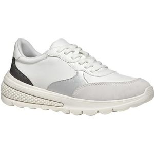 Geox D Activart B Sneakers voor dames, wit, 35 EU