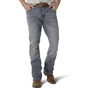 ALL TERRAIN GEAR X Wrangler Heren Retro Slim Fit Boot Cut Jeans, Greeley, 34W x 32L