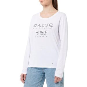KEYLARGO Dames Longsleeve WLS Paris Round, wit (1000), S