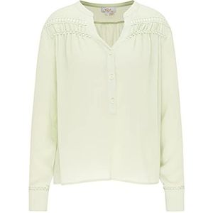 IDONY Dames slip blouse 17215632-ID02, lichtgroen, XL, lichtgroen, XL