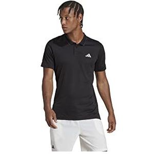 adidas Heren Polo Shirt (Short Sleeve) T Freelift Polo, Zwart, HS3316, S