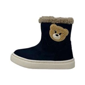 Geox - NASHIK GIRL - Klittenbandlaarzen - Navy - Dierenprint