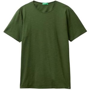 United Colors of Benetton T-shirt, Donkergroen 35y, XS