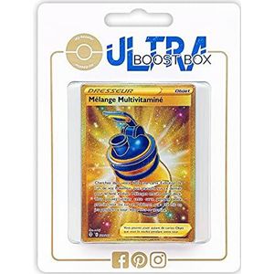 Mélange Multivitaminé (Boost Shake) 229/192 Shiny Gold Trainer - Ultraboost X Epée et Bouclier 7 Évolution Céleste - Doos met 10 Franse Pokemon kaarten