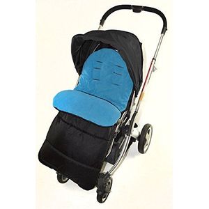 Voetzak/COSY TOES compatibel met Koochi LITESTAR Travel Kinderwagen Ocean Blue