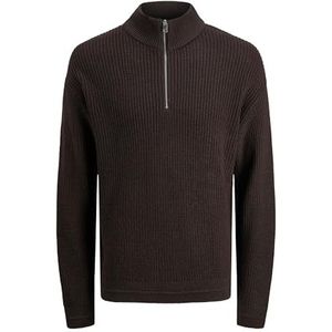 JACK & JONES Trui 'JJKaito'  donkerbruin