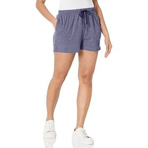Hanes Dames Originals Tri-Blend zakken, lichtgewicht jersey shorts, 2,5 inch, Atletische Navy Pe Heather, XL