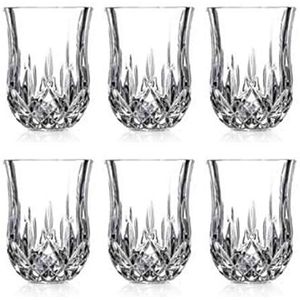 RCR Cristalleria Italiana S.p.a. Linea Opera | Moderne glazen bittere kopjes en likeur set van 6 glazen glazen glazen 6 Cl