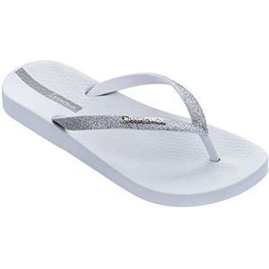 Ipanema Anat Lolita Fem Teenslippers voor dames, Wit-zilver., 37 EU Smal