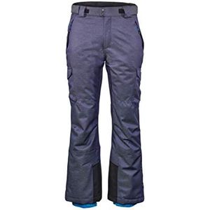 Killtec Heren Combloux MN PNTS functionele broek met randbescherming en sneeuwvanger, denim, XL