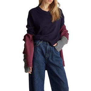 United Colors of Benetton T-shirt met V-hals M/L, Blauw, S