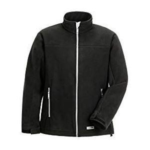 Planam fleece jack winter retro, maat M, zwart, 3445048