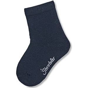 Sterntaler Babysokken voor jongens, effen sokken, marineblauw, 18 EU