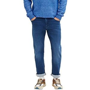 TOM TAILOR Uomini Josh Regular Slim Jeans 1034115, 10119 - Used Mid Stone Blue Denim, 29W / 32L