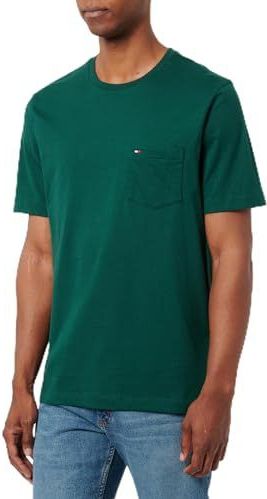 TOMMY HILFIGER - Essential - Shirt - Spar - Kwartmouw - Normale Pasvorm