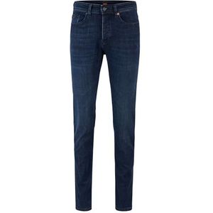 BOSS Heren Tapered Fit Jeans, Nieuw - Blauw (Navy 417), 40W x 34L