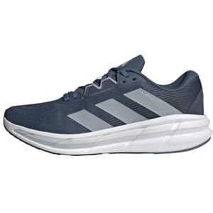 adidas Questar 3 Hardloopschoenen voor heren, niet-voetbal laag, Preloved Inkt Halo Silver Shadow Navy, 37 1/3 EU