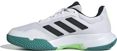 adidas - Court Spec 2 - Tennisschoenen - Wit - Ademend Mesh - Rubberen Loopzool