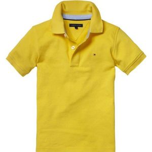 Tommy Hilfiger Poloshirt voor kinderen. - geel - 10 años (140 cm)