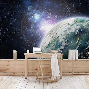 Apalis Vliesbehang Galaxy Light fotobehang breed | vliesbehang wandbehang muurschildering foto 3D fotobehang voor slaapkamer woonkamer keuken | meerkleurig, 94652