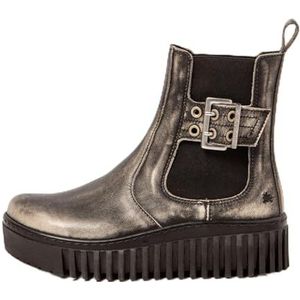 Artvoor vrouwen. 1151612EH003_001 Enkellaarsjes 1516 Brighton grijs (36), Plat, Geen, Casual