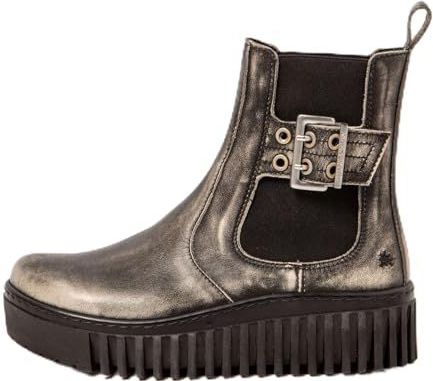 Artvoor vrouwen. 1151612EH003_001 Enkellaarsjes 1516 Brighton grijs (36), Plat, Geen, Casual