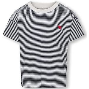 ONLY GIRLS - T-shirt - Wit - Katoen - Geborduurd Detail