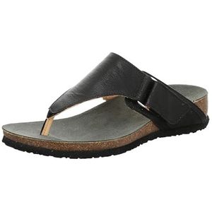 Think! dames JULIA chromfrei gegerbte nachhaltige Pantolette, SCHWARZ 0000
