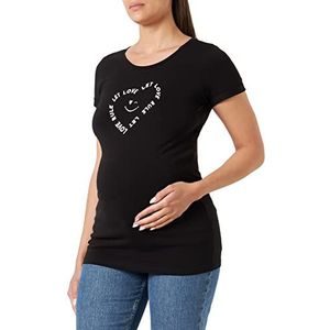 Supermom Dames Tee Fruitville T-shirt met korte mouwen, Black - P090, 36