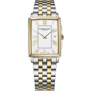 Raymond Weil 5425-STP-00308 Analoog Zwitsers kwartshorloge voor heren met roestvrijstalen armband, Meerkleurig, Modern