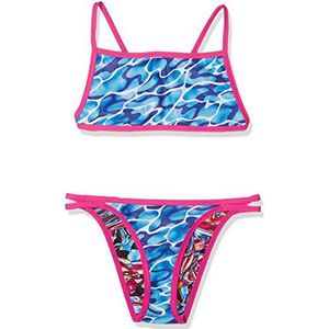 Speedo Dames Waterflow/Fireglam Flip Reverse Badpak (Pack van 2)