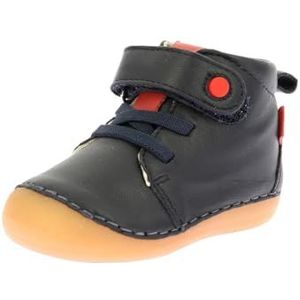 KICKERS Jongens, uniseks, kinderen, SONIZIKRO laarzen, marineblauw, 18 EU, Marineblauw, 18 EU
