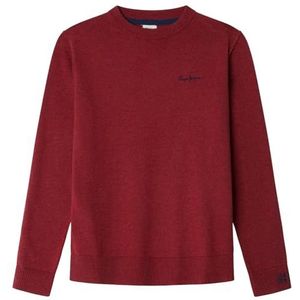 Pepe Jeans - TELIO - Gebreide Trui - Rood - 100% Katoen