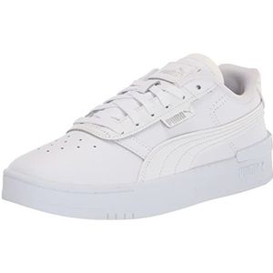 PUMA Clasico Sneakers voor heren, wit wit zilver, 44,5 EU