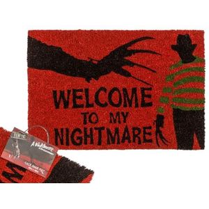 Out of the Blue Deurmat, A Nightmare on Elm Street, ca. 60 x 40 cm, met headercard om op te hangen