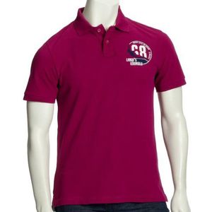 ESPRIT Polo T-shirt Pique E30650 heren shirts/poloshirts, roze (French Pink), 48