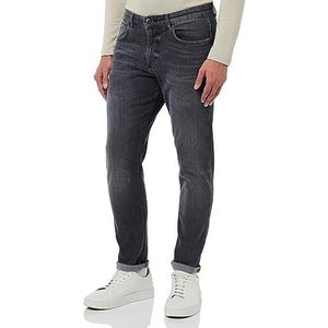camel active FleXXXactive® 5-pocket jeans voor heren, tapered fit, grijs, 38W x 32L