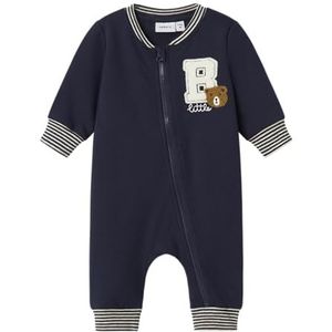 Name It - Nbmkiddy Ls Sweat Suit Unb - Blazer Bleu Marine - 74