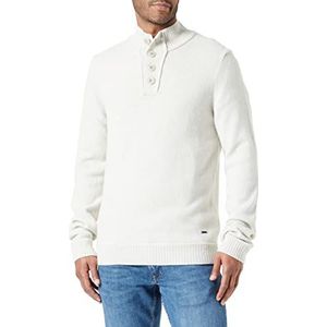 Daniel Hechter Heren Knit Troyer Trui, Champagne, XXXL