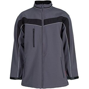 Planam softshell jack""Plaline"" maat S in leisteen/zwart, meerkleurig, 2706044