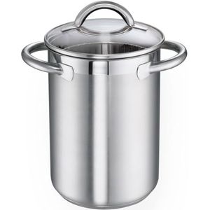 Schulte-Ufer - Loop - Aspergepan - Zilver - Roestvrij Staal - 16 cm - 4,5 Liter