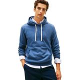 Tommy Hilfiger Heren ESS SEIZOENLIJKE FLEECE HOODY MW0MW39997 Pullover Hoodie, BLAUW, XS, Blauw (Egeïsche Zee Heide), XS