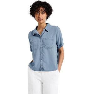 Street One - Denim Blouse - Blauw - Dames