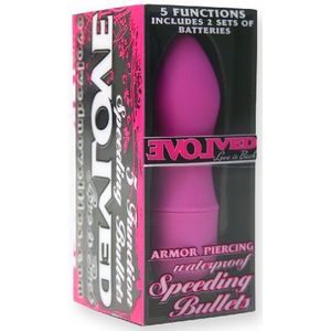 Evolved Speeding Bullets Vibrator Armor Piercing, paars, 1 stuk