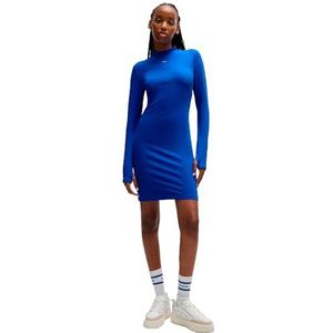 HUGO Nilla_b Jersey jurk voor dames, Open blue., L