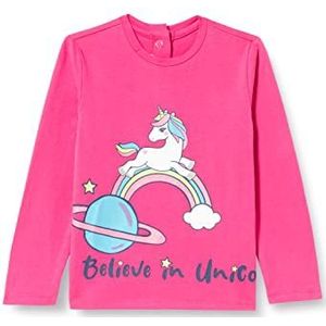 Chicco T-shirt met lange mouwen voor meisjes 0-24, roze (licht), 6 Maanden
