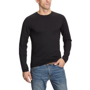 Fruit of the Loom Heren shirt met lange mouwen Regular Fit 11038PT164, zwart (36, zwart), 37 NL/S