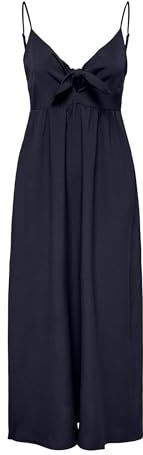 Onlnova - Lange Jurk - V-Hals - Mouwloos - Lang - Regular Fit